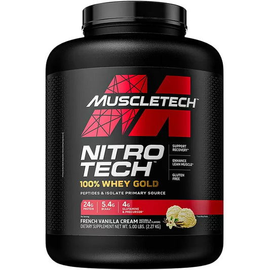 Nitro Tech Whey Gold de Muscletech 5lbs