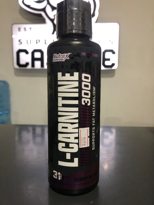NUT L-Carnitina Liquida 3000 16oz