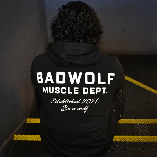 Hoodie Negra Bad Wolf