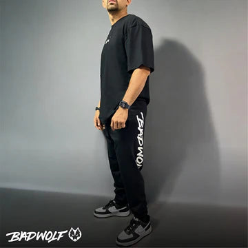 Bad Wolf Pants Negro