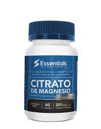 Essentials Citrato de Magnecio 200mg 60 Caps