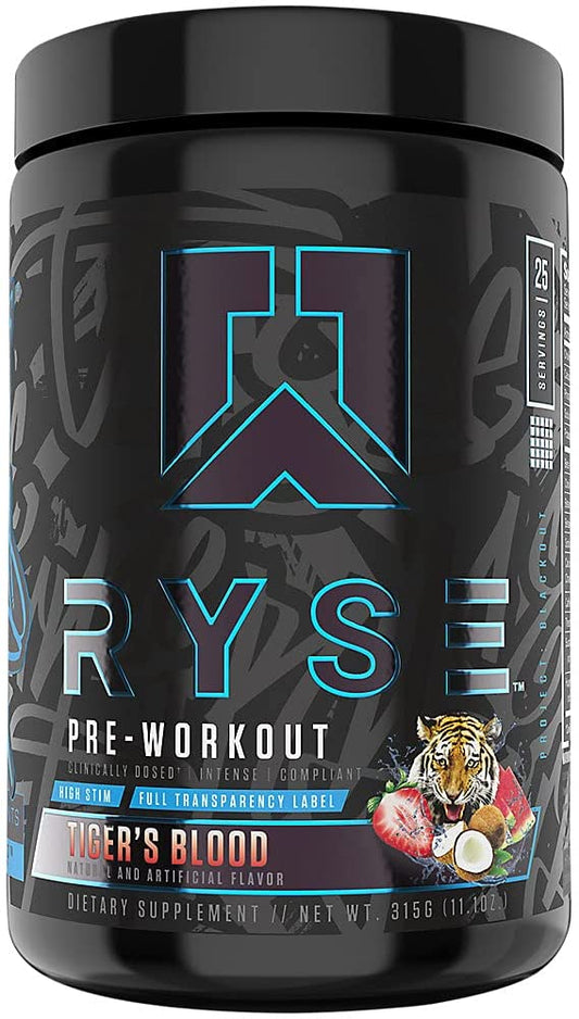 RYSE PREWORKOUT 25 SERV